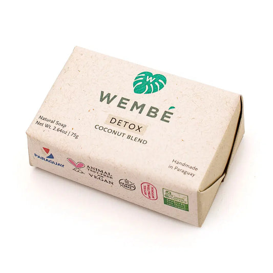 Detox Kokos Seife Frontansicht