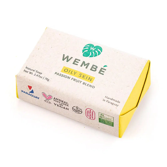 Fettige Haut Passionsfrucht Seife Frontasicht