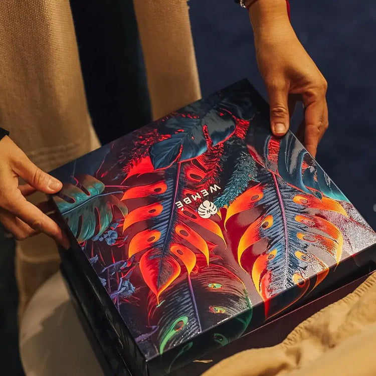 wembe Experience Box wird geöffnet