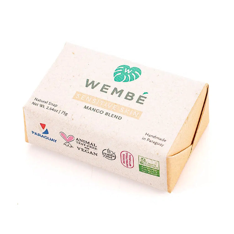 Empfindlichehaut Mango Seife Frontansicht