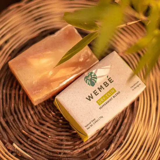 Wembe trockene haut pfefferminz seife